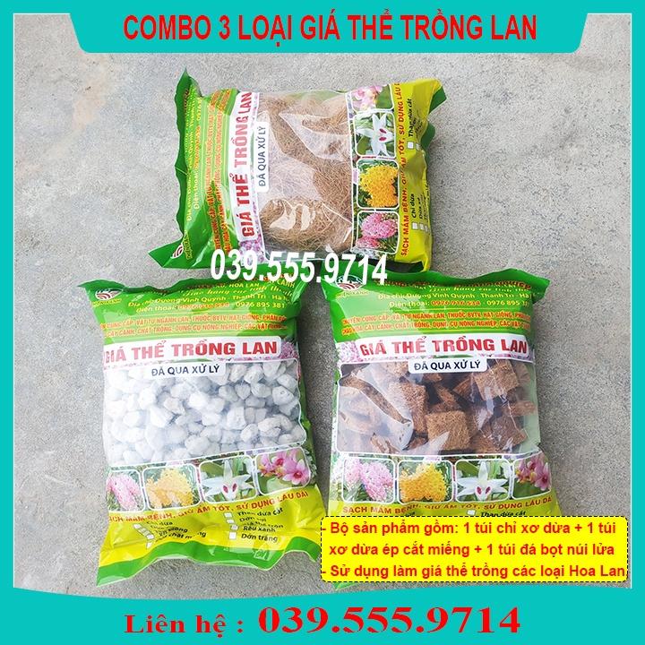 3 LOẠI GIÁ THỂ TRỒNG LAN GỒM