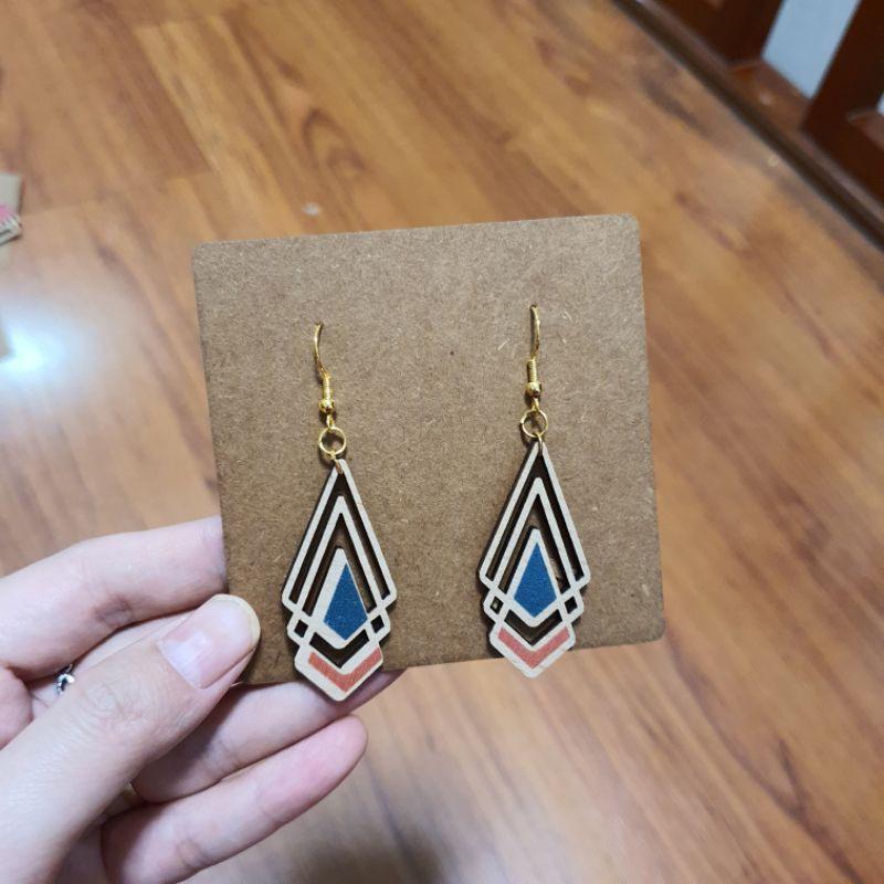 Hoa tai handmade phong cách boho, vintage