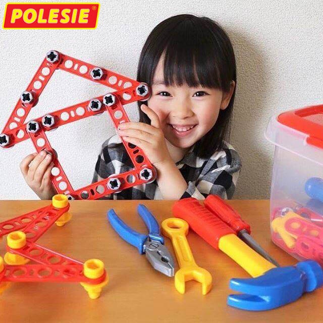 Bộ đồ chơi dụng cụ kỹ thuật 74 chi tiết - Polesie Toys