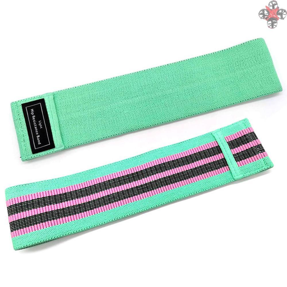 TOP 3PCS Sports Exercise Resistance Loop Bands Set Elastic Booty Band Set for Yoga Home Gym Training