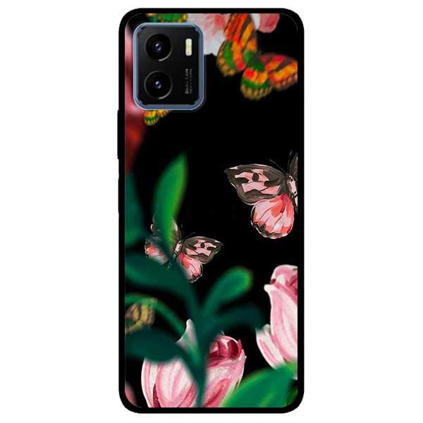 Ốp lưng dành cho Vivo Y15s / Y15A 4G / Y01 / Y10 / iQOO U5x - Hypebeast Buớm Hoa