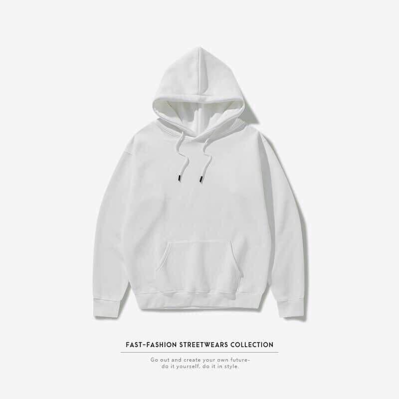 Áo hoodie basic đủ màu chất nỉ dày đẹp