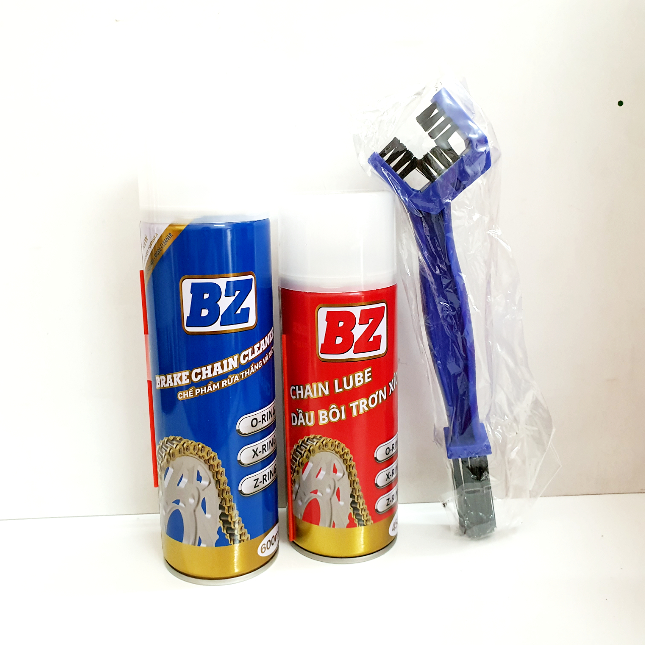 Combo Vệ Sinh Sên - Dưỡng sên BZ kèm bàn chải vệ sinh sên