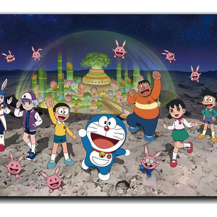 Lót chuột máy tính 40x60  Anime Doraemon - Mouse pad 40x60  Anime Doraemon - Đô Rê Mon