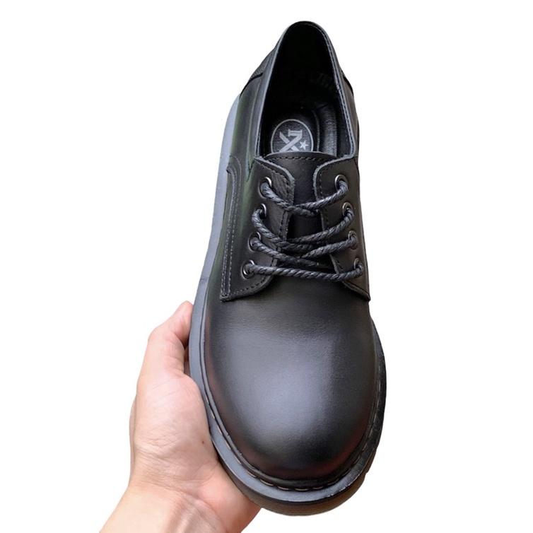 Giầy đốc buộc dây cao cấp Tomshoes, cam kết da thật 100%