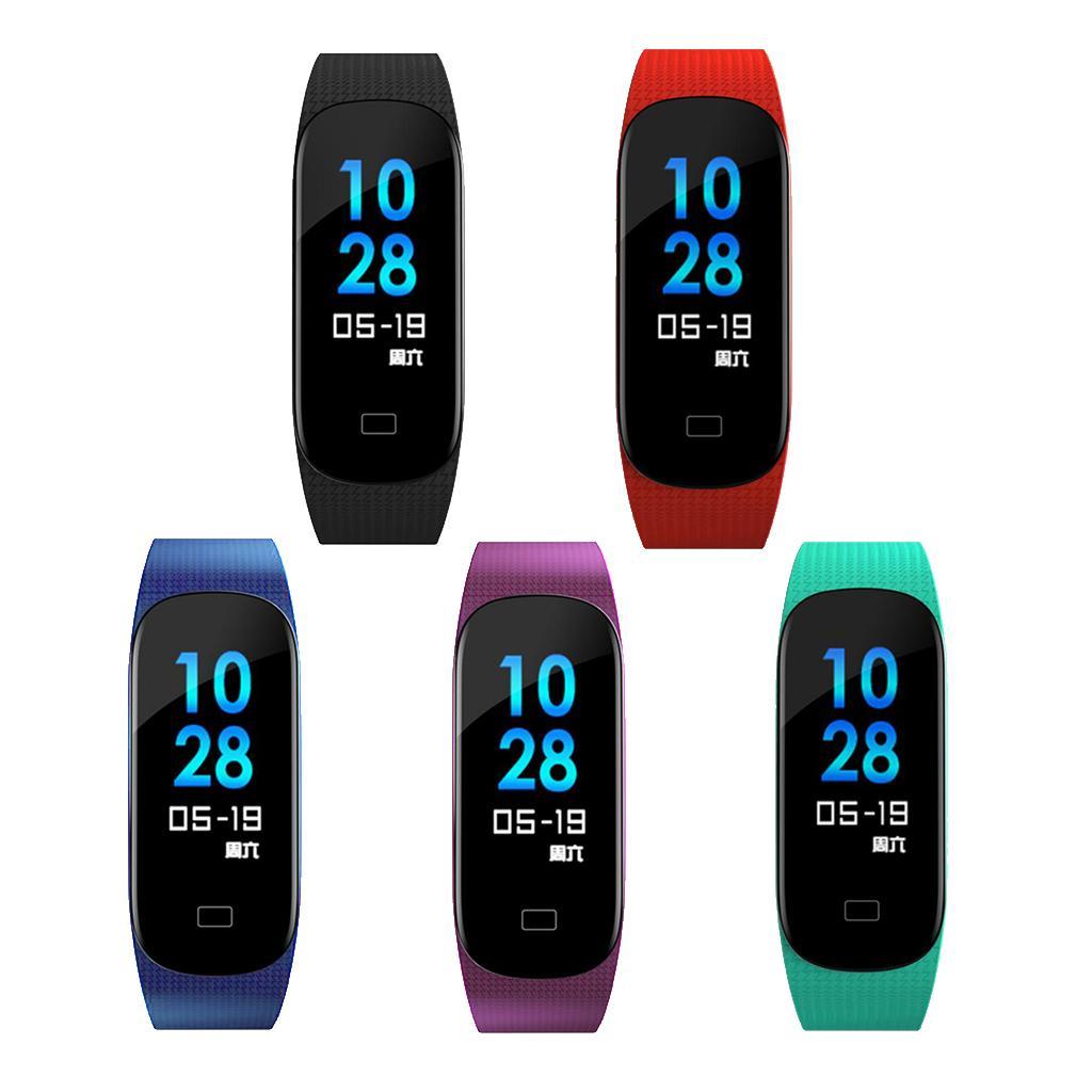 M6 Smart Color Screen Bluetooth Bracelet Heart Rate Blood Pressure