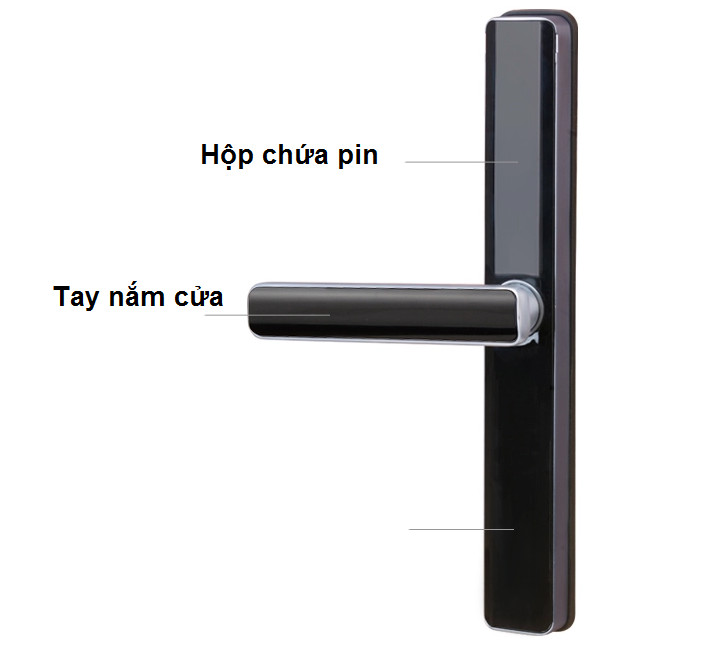 Khóa Cổng Cửa Lùa Vân Tay Mã Số Thẻ Từ Wifi SHP-DLS9