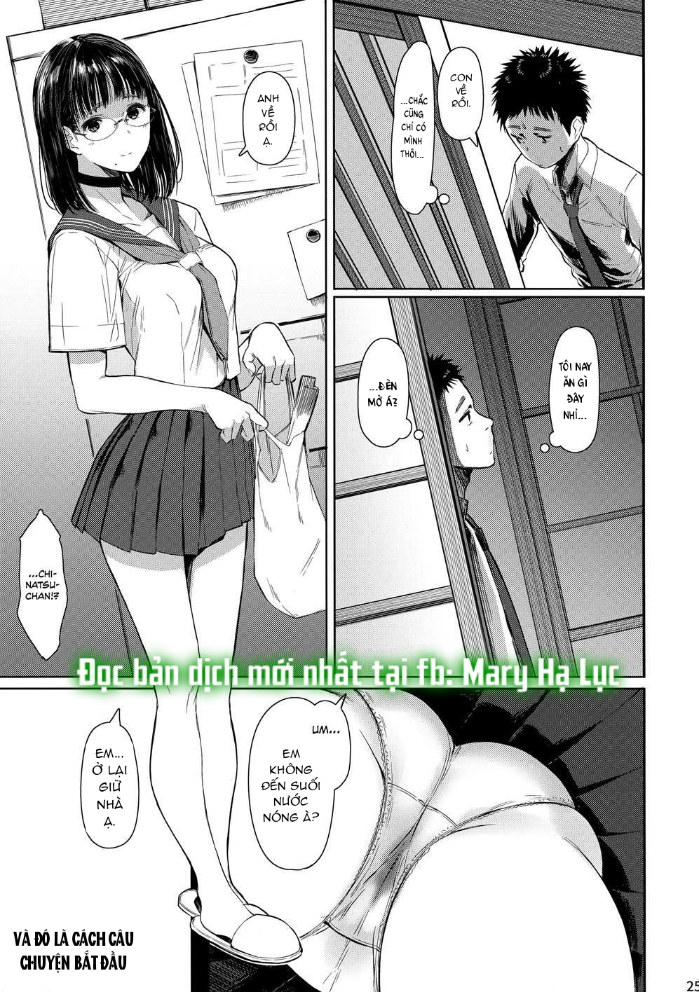 Cô Em Hàng Xóm Nhà Bên Chinatsu-Chan chapter 3.3 - Trang 8