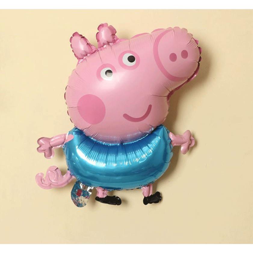 BÓNG TRÁNG NHÔM TRUNG HÌNH HEO PEPPA 50CM, BONG BÓNG KIẾNG TRANG TRÍ TIỆC