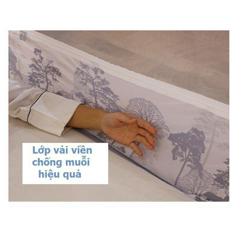 Màn chụp đỉnh vuông,Mùng chụp tự bung đỉnh vuông siêu rẻ