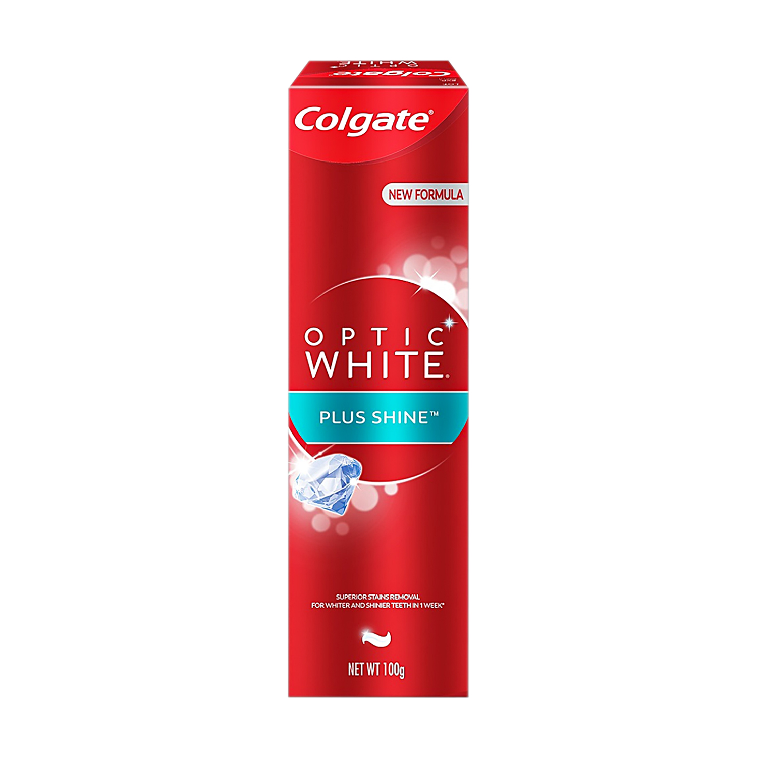 Kem đánh răng trắng sáng Colgate Optic White Plus Shine (100g)