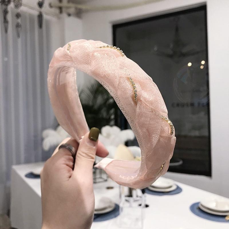 Băng đô ren lưới cho cô dâu