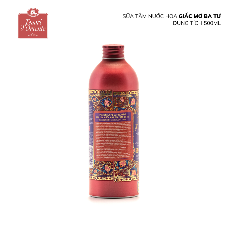 Sữa tắm Tesori d’Oriente Giấc mơ Ba Tư 500ml