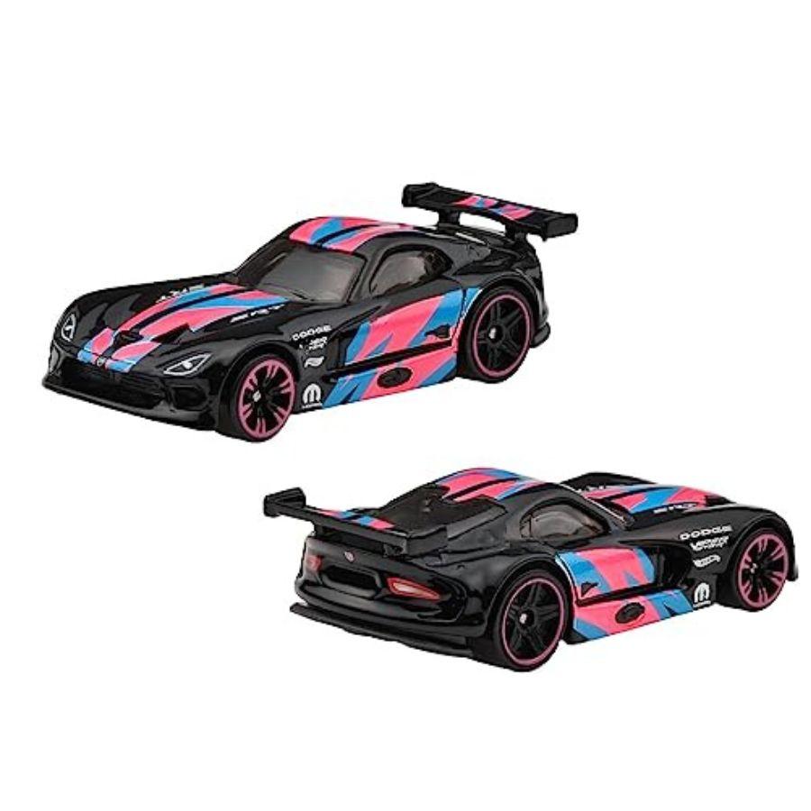 Đồ Chơi Siêu Xe Neon Speeders - Srt Viper Gts-R HOT WHEELS HLH78/HLH72