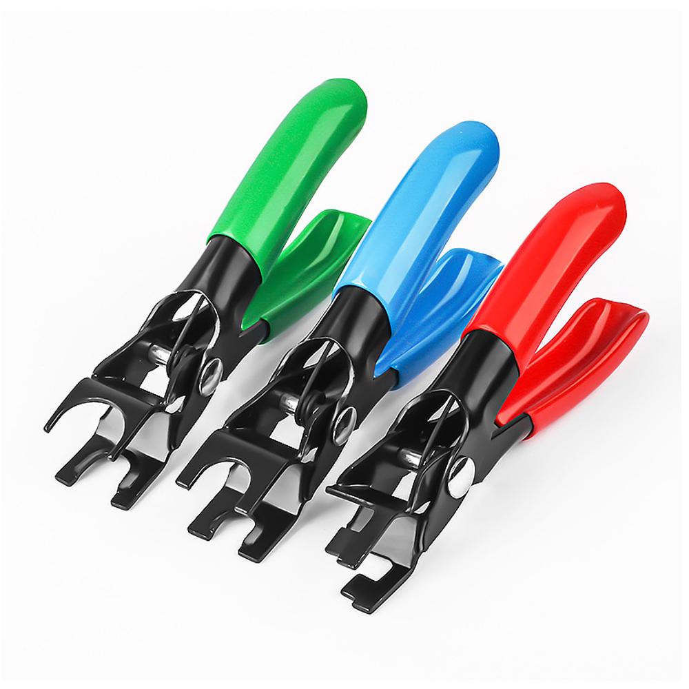 3PCS Car Automotive Water Hose Fuel Pipeline Clamp Pliers Stripping Pliers Bundle Clamp Flat Band Rings Removal Tool