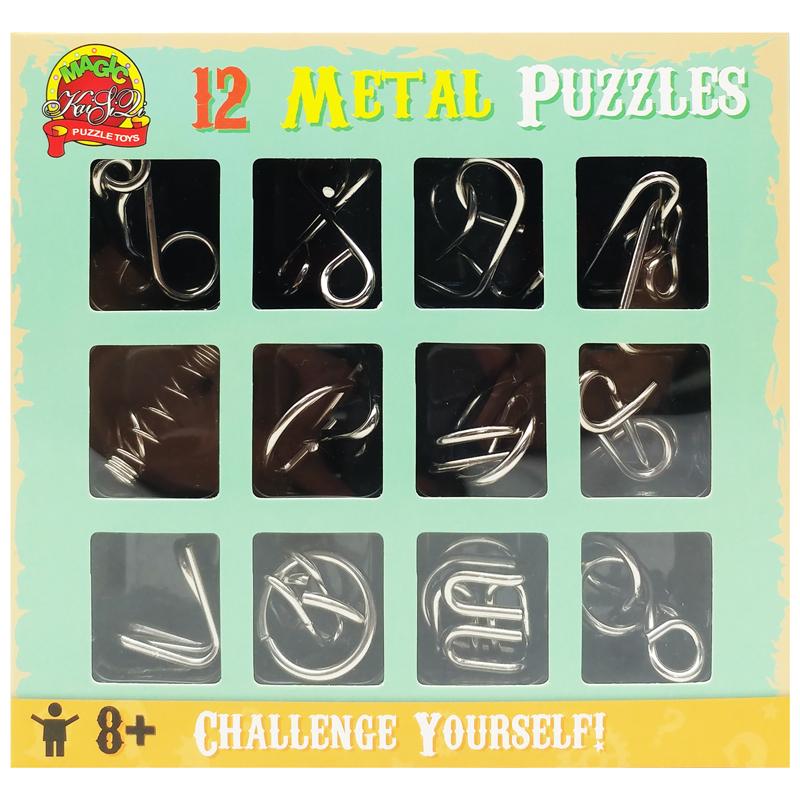 Đồ Chơi Hack Não Khóa IQ - Metal Puzzles 1712 (12 Chi Tiết)