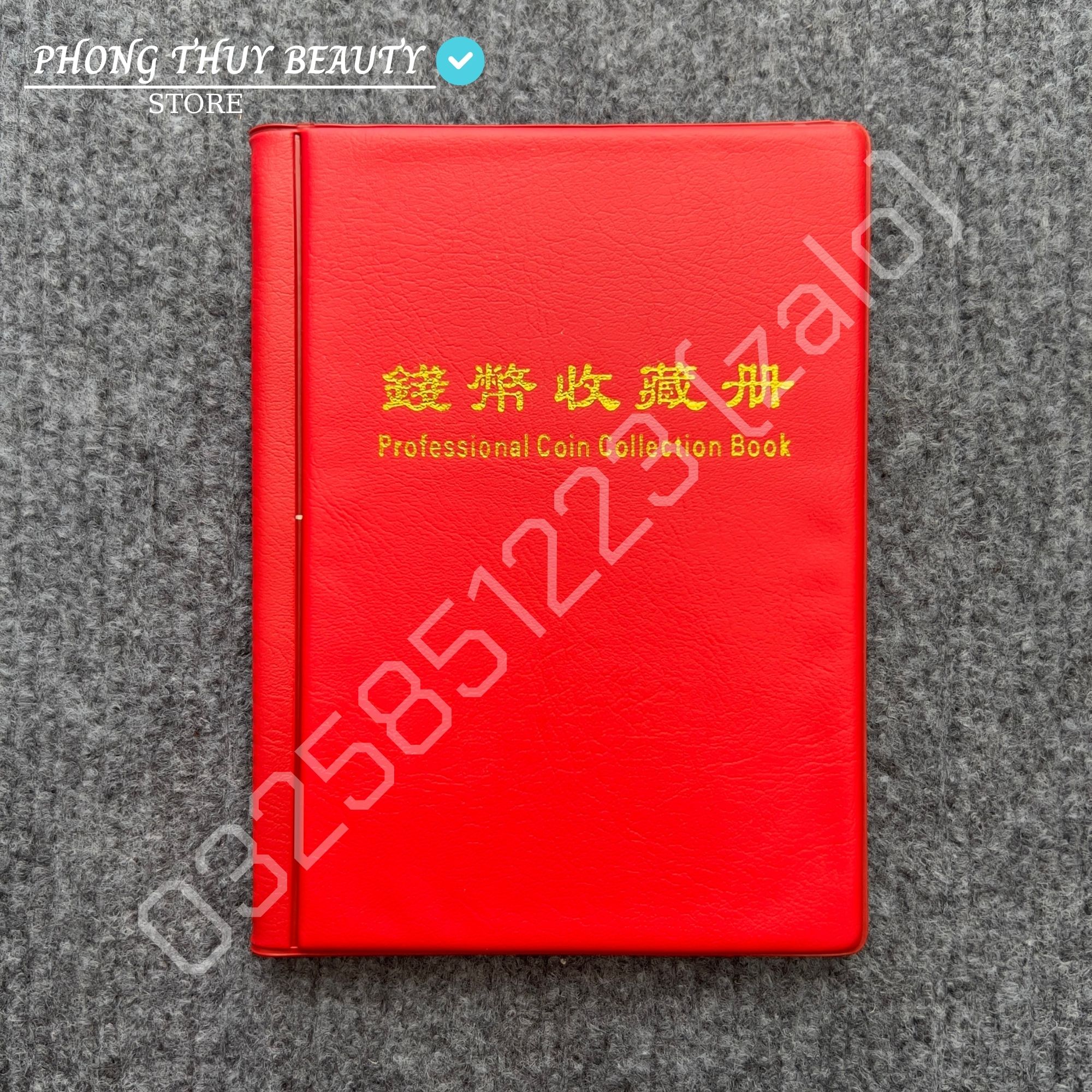 Album Đựng Tiền Xu Sưu Tầm Mini Chính Hãng PCCB Gồm 120 Ô Màu Ngẫu Nhiên