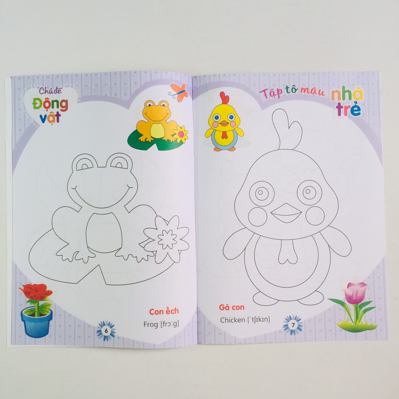 Combo 8 cuốn Tô Màu Nhà Trẻ