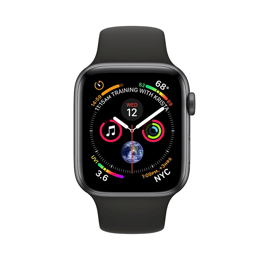 Đồng Hồ Thông Minh Apple Watch Series 4 GPS Aluminum Case With Sport Band - Hàng Nhập Khẩu