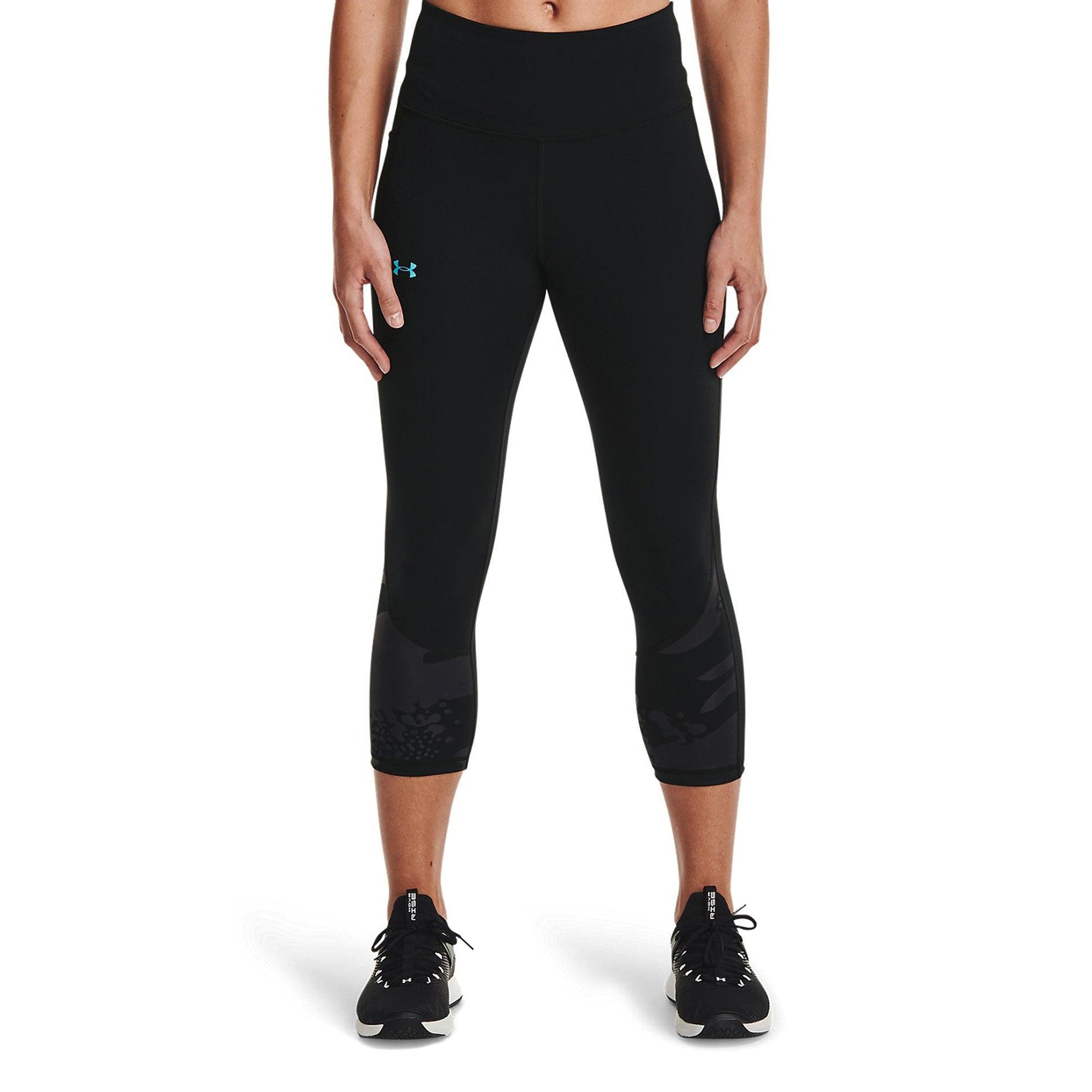 Quần legging thể thao nữ Under Armour RUSH No-Slip Waistband Tonal - 1365356-001