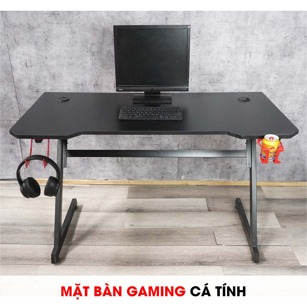 Bàn Máy Tính Chữ Z Gaming Fufutech Có Cắm Sạc USB Nhiều Cổng, Giáp Led 7 Màu Tuỳ Chỉnh, Giá Treo Tai Nghe, Khay Đựng Cốc Dùng Để Máy Tính, Laptop, Làm Việc, Livestreams