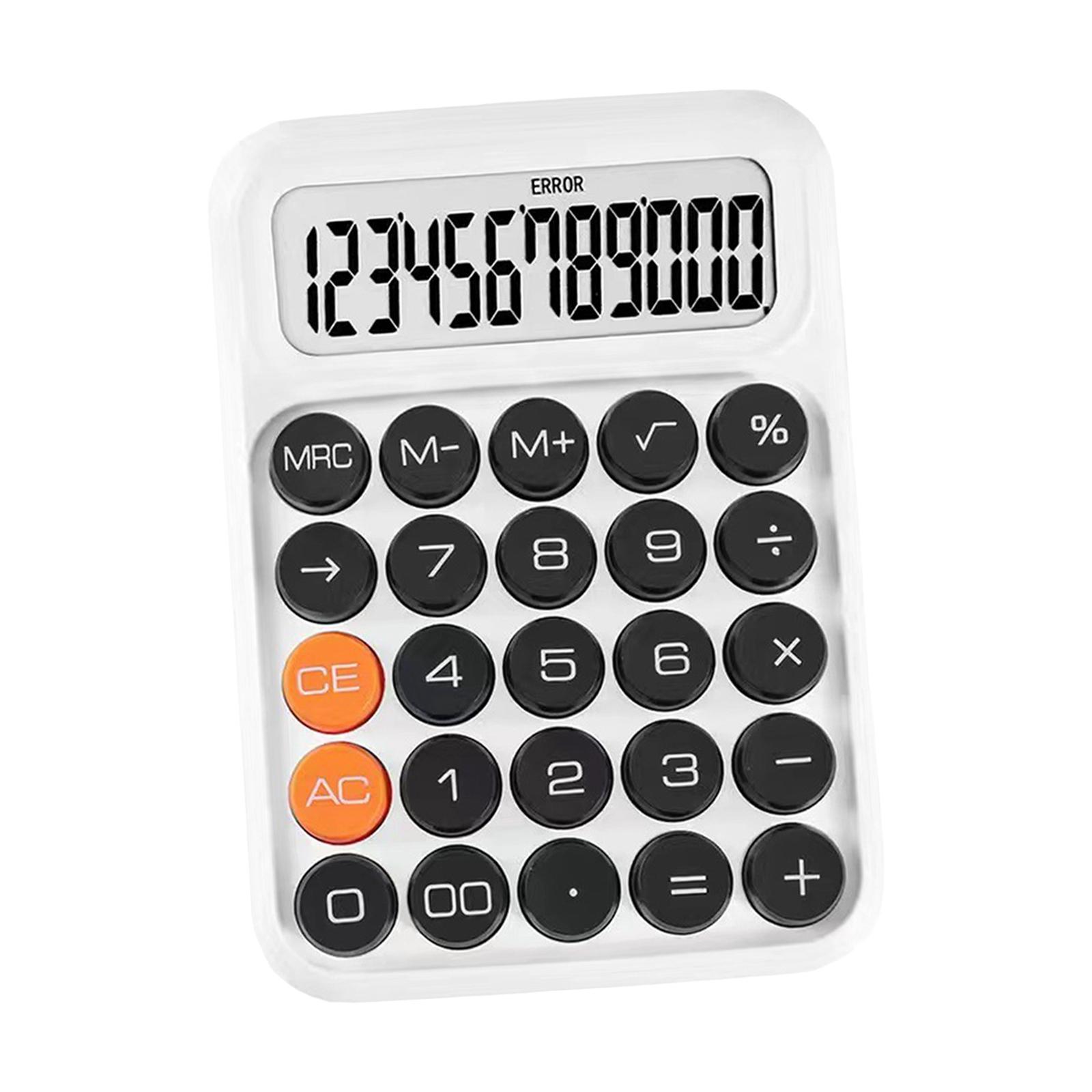 Calculator ,Standard Function Desktop Calculators with Big Button ,Portable Office Calculators for Business Use Travel