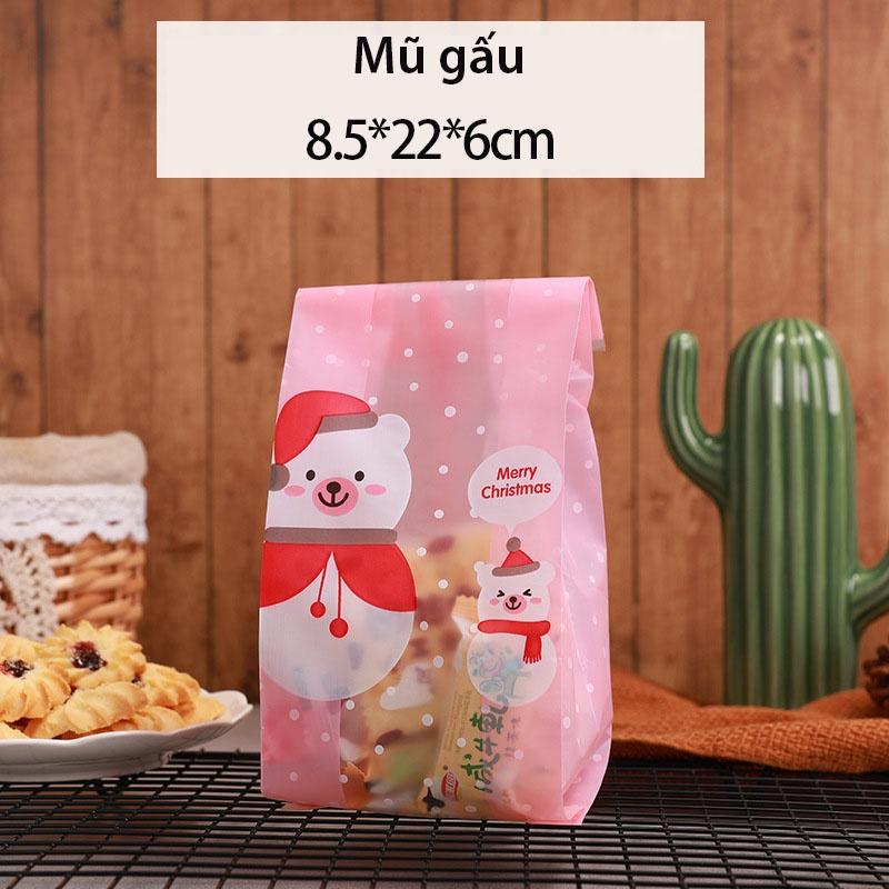 Túi đựng bánh quy ,túi đựng snack bánh dứa, Giáng sinh - KING OF OPP