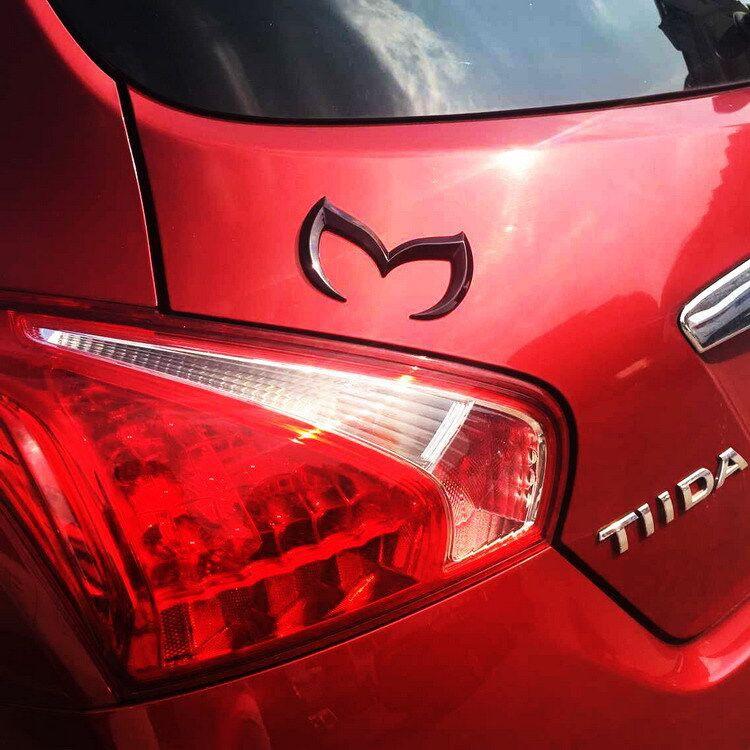Logo Xe Ô Tô Mazda - Logo Kim Loại Gắn Đuôi Xe M2, M3, M5, M6 - chất