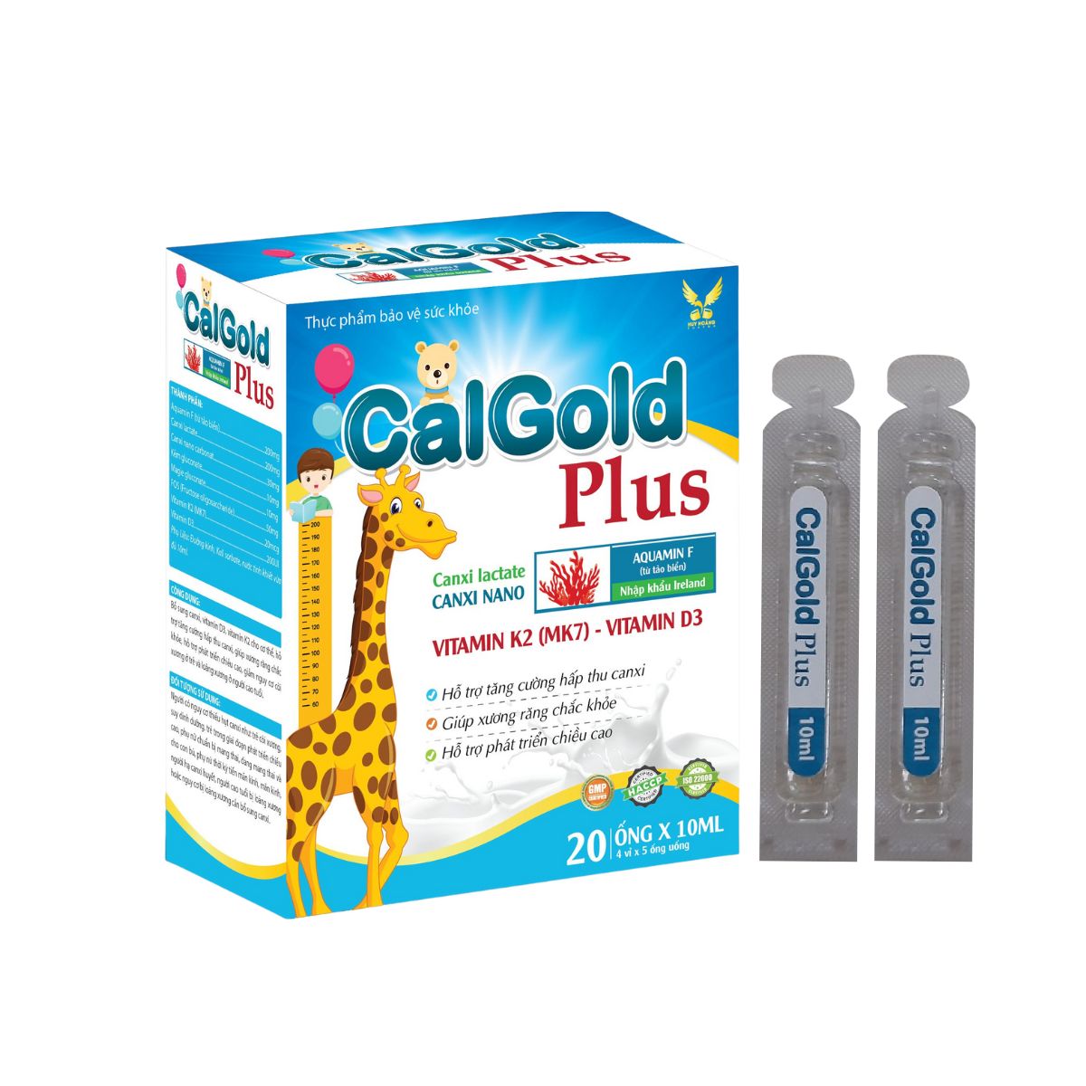 [TPBVSK] CALGOLD PLUS - Bổ sung canxi từ tảo biển đỏ (Nhãn con hươu)