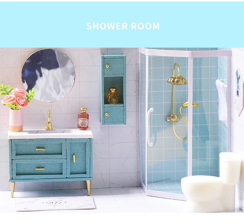 Mô Hình Lắp Ráp Nhà Búp Bê DIY - Poetic Life L028