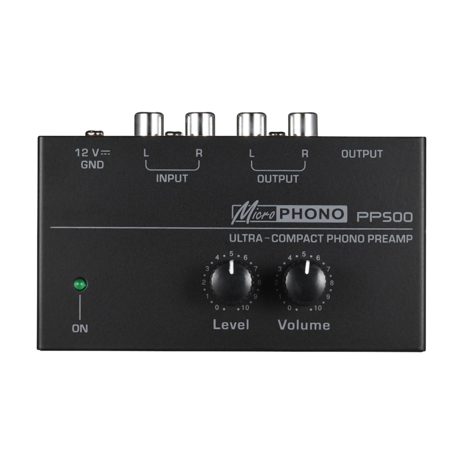 PP500 Phono Turntable Preamp Electronic  Input /TRS Output Stereo