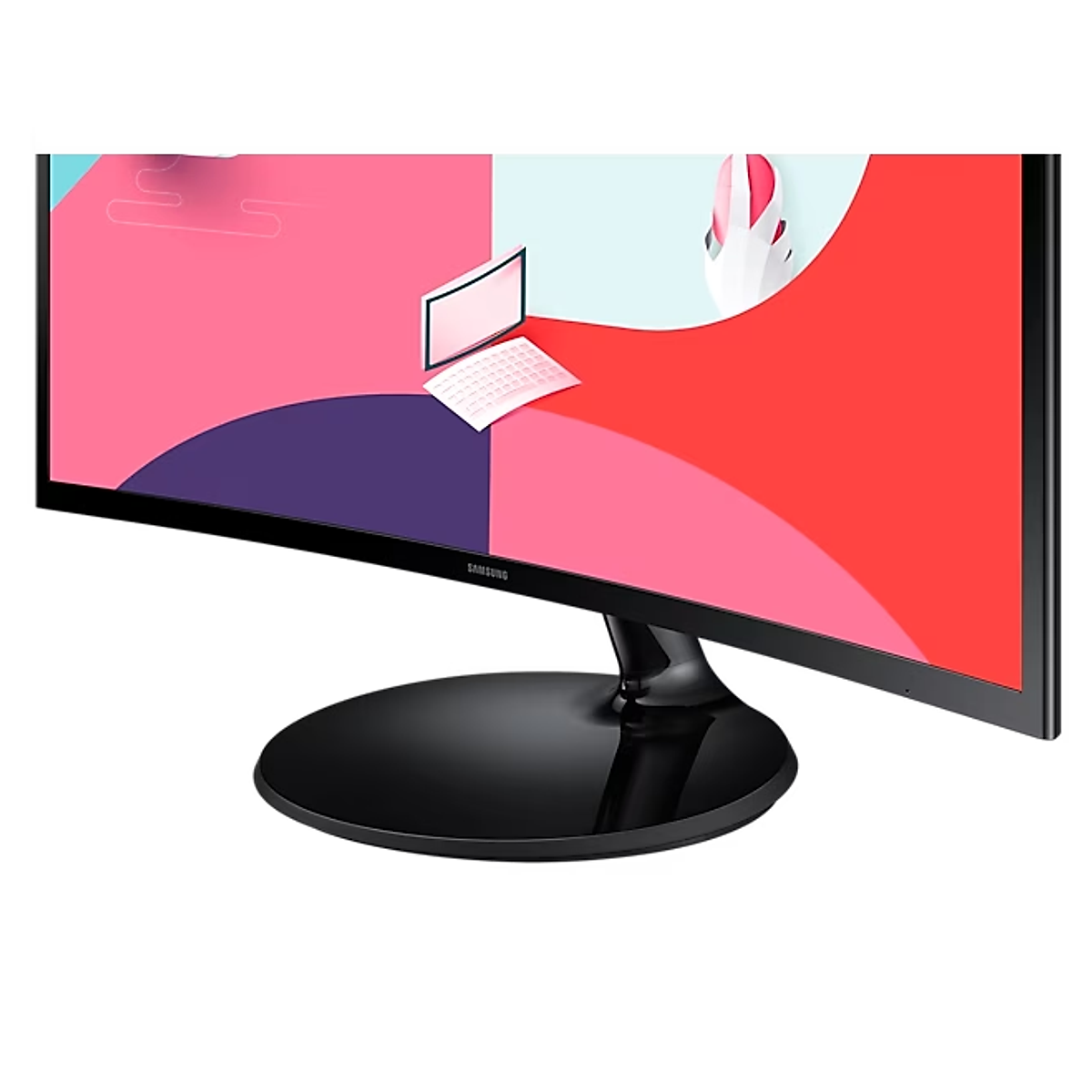 Màn hình cong Samsung LS24C366EAEXXV ( 24&quot; VA / FDH / 75Hz / 4ms / D-Sub / HDMI ) - Hàng Chính Hãng