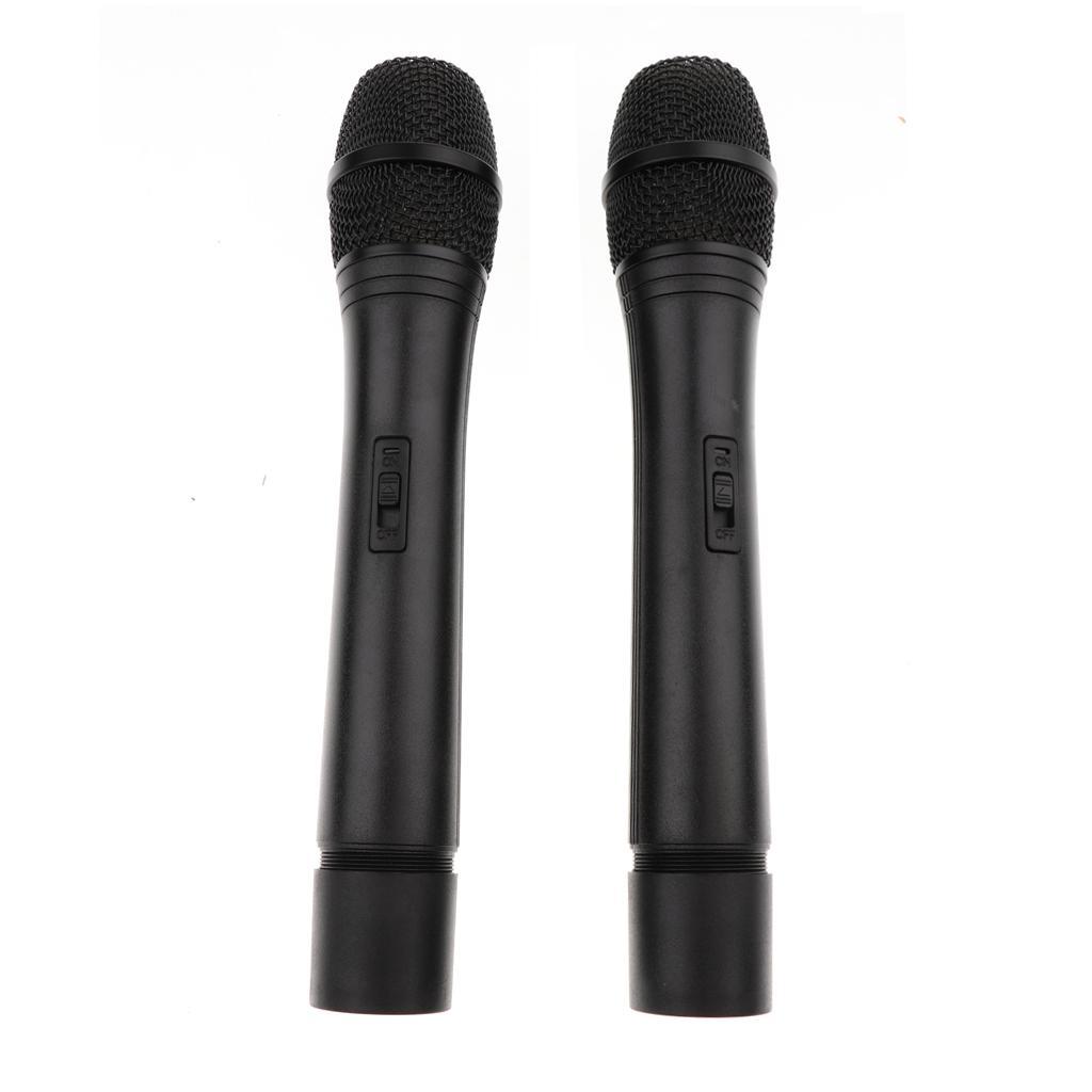 1 Set Wireless Condenser Microphone Portable Handheld Microphone