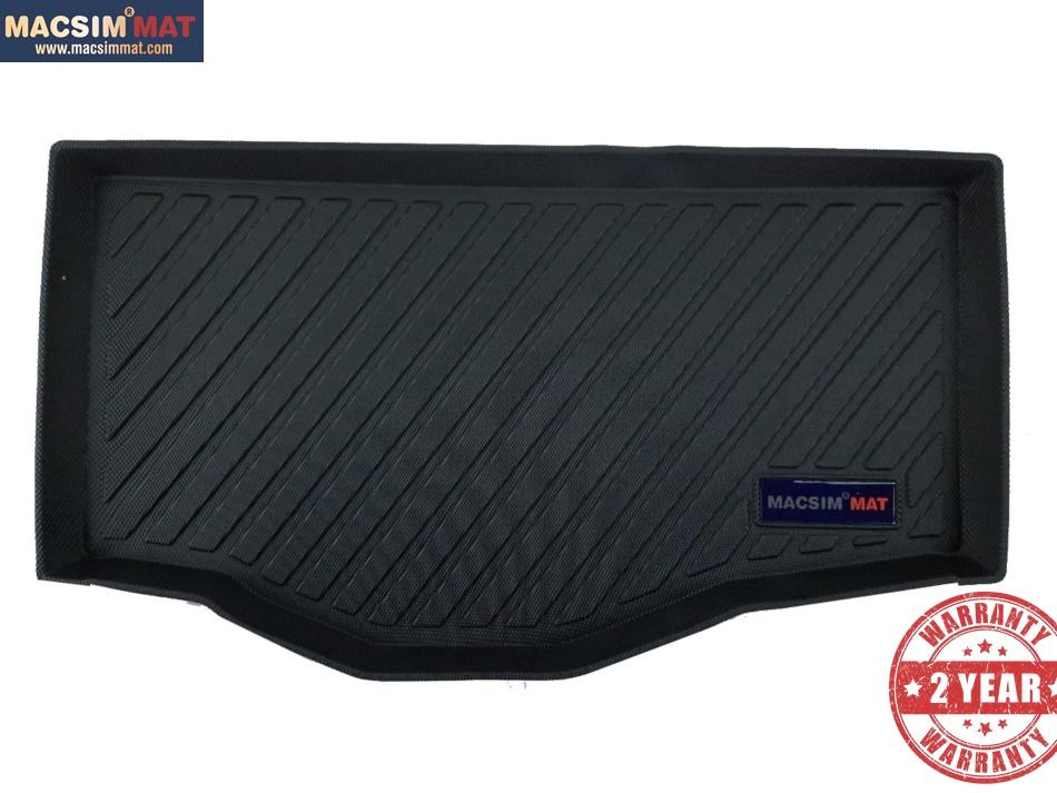 Thảm lót cốp Suzuki Swift nhãn hiệu Macsim chất liệu TPV cao cấp màu đen