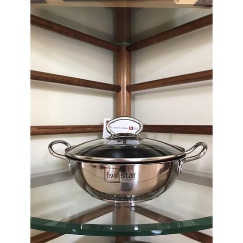 Nồi kho thịt cá 18cm, 20cm 3 đáy từ chống dính
