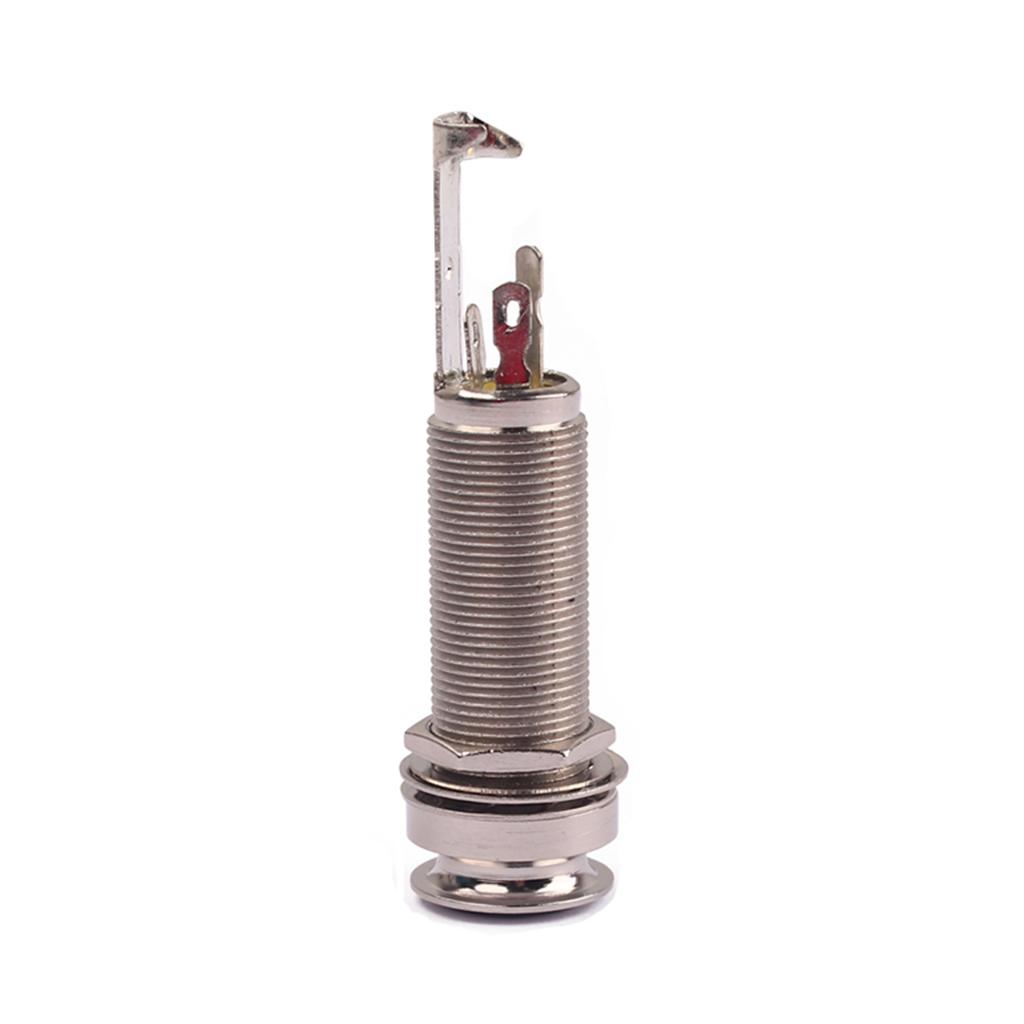 Sunnimix Guitar 6.35 Mm Cấp Chân Jack Cắm Ổ Cắm Đàn Guitar Điện Phần Bass