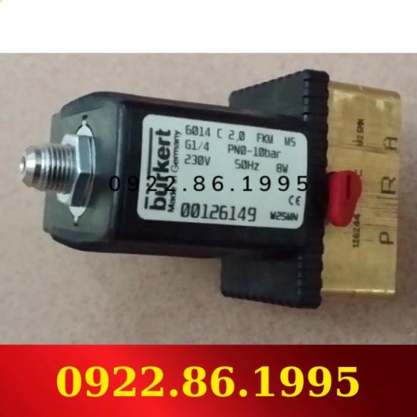 Giá Tốt +   Van  Từ Burkert 6014 C 1.5 125336 hàng mới