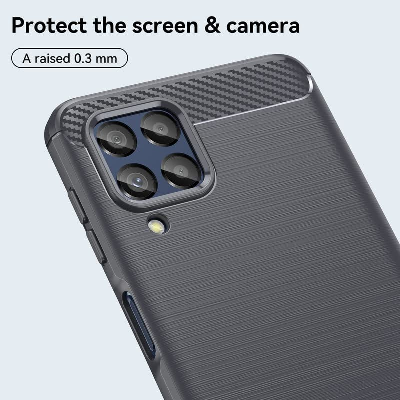 Ốp lưng chống sốc vân kim loại cho Samsung Galaxy M33 5G hiệu Likgus - hàng nhập khẩu