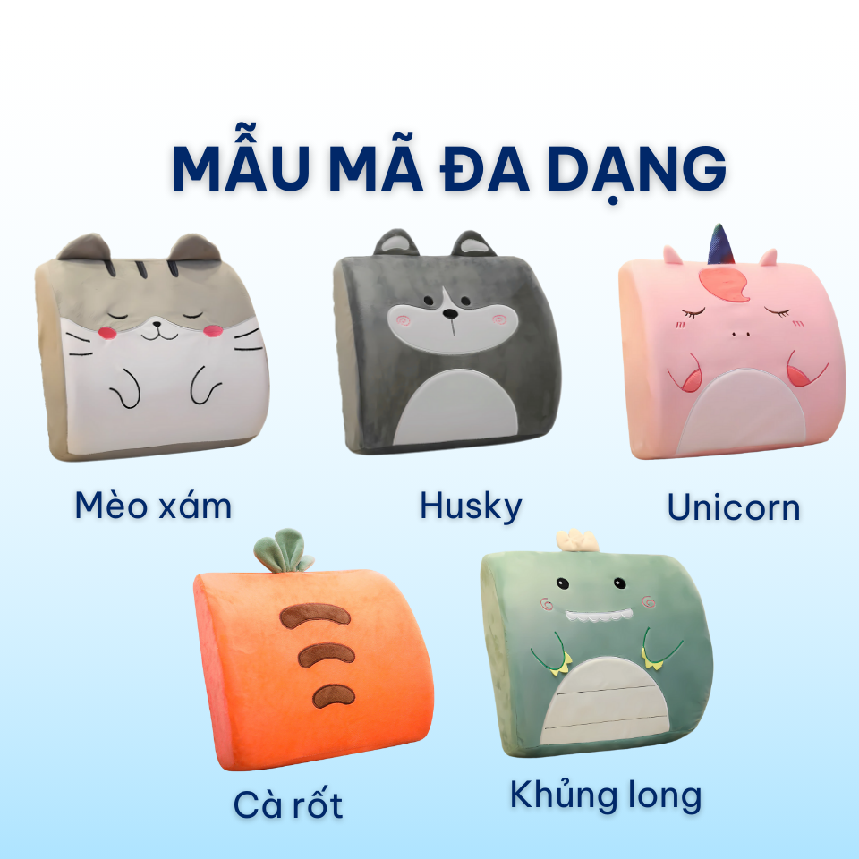 Gối Tựa Lưng Ánh Sao Kê Lưng Văn Phòng Ô Tô Sofa Mềm Êm Hỗ Trợ Cột Sống Gối Dựa Lưng Cao Cấp Gối Tựa Ghế Thoải Mái