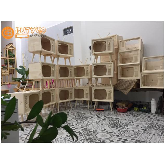 HỒ CÁ GỖ HÌNH TI VI
