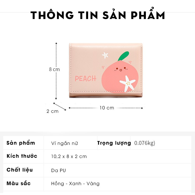 Ví nữ Mini cầm tay cute, nhiều ngăn, kiểu dáng hàn quốc cao cấp, ví đựng tiền mini có thể bỏ túi, đẹp, xịn, giá rẻ nhất