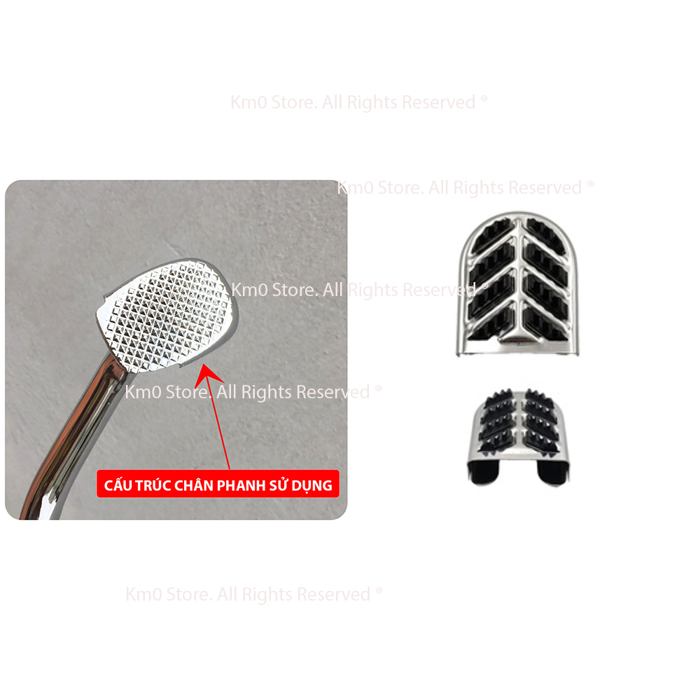 Bọc Đệm Chân Phanh, Cần Số Dành Cho Xe Máy G1218