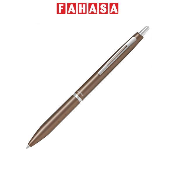 Bút Bi Ký Acro 1000 0.7 mm - Pilot BAC-1SF-MBN - Mực Đen - Thân Nâu Kèm Hộp