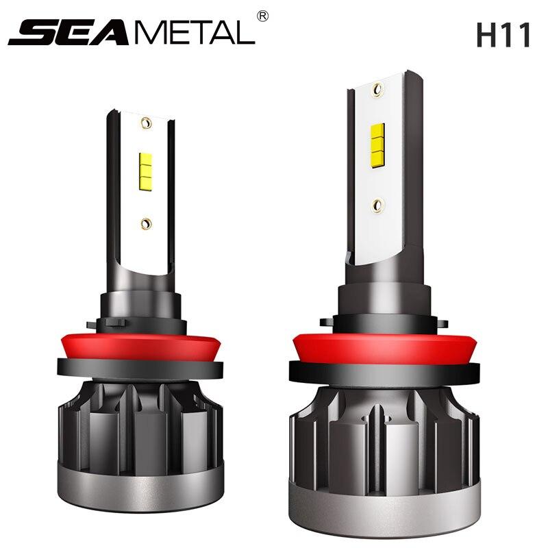 Đèn Led Siêu Sáng 12v H1 H4 H7 H11 Led 9005 9006 6000k