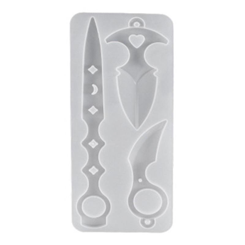 Khuôn Silicone Làm Móc Khóa - Mặt Dây Chuyền Epoxy Resin