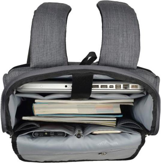 Balo laptop 15.6 inch Mikkor Lewie Backpack Light Grey