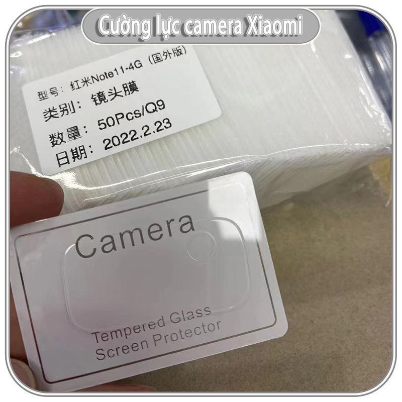 Kính cường lực Camera cho Xiaomi Redmi Note 11 4G - Note 11S 5G