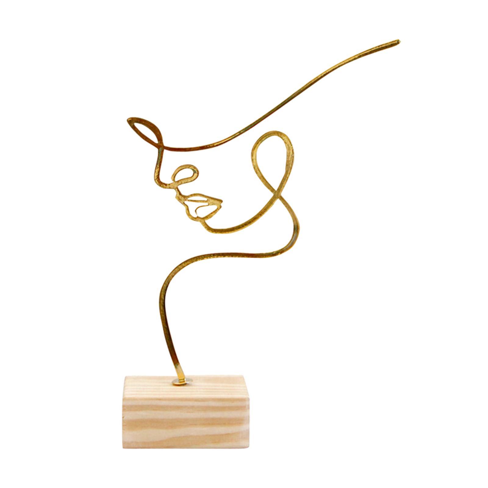 Abstract Art Sculpture Statue Ornament Crafts for Office Decor