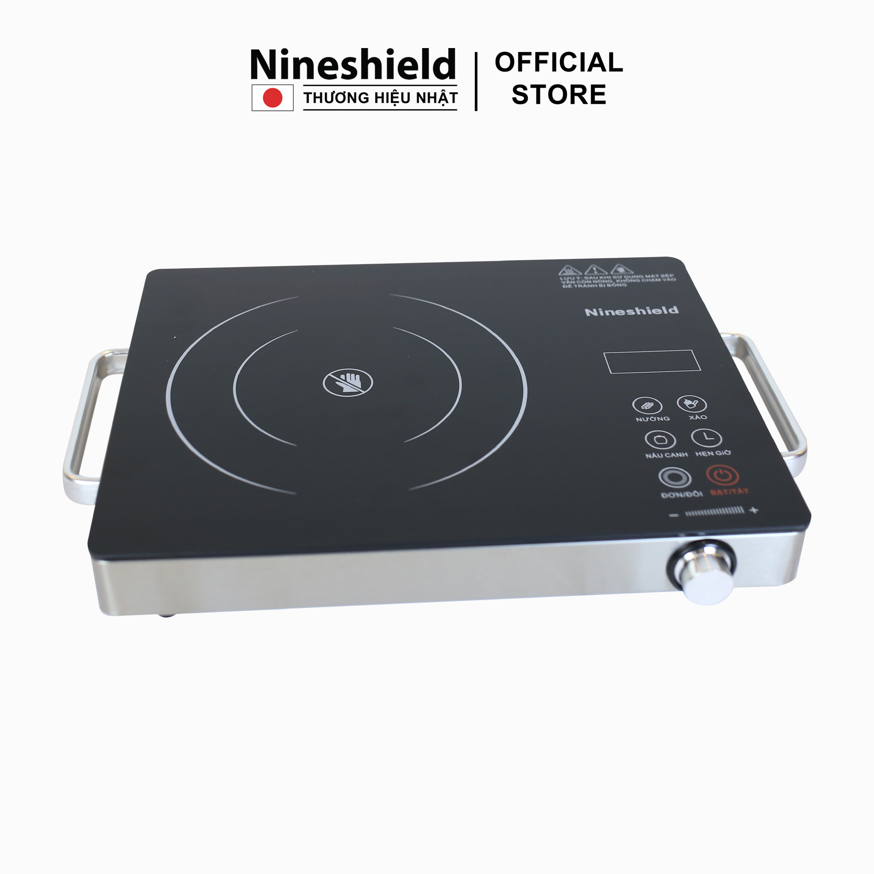 Bếp Hồng Ngoại Đơn Nhật Bản Nineshield KB-8601 - Hàng chính hãng