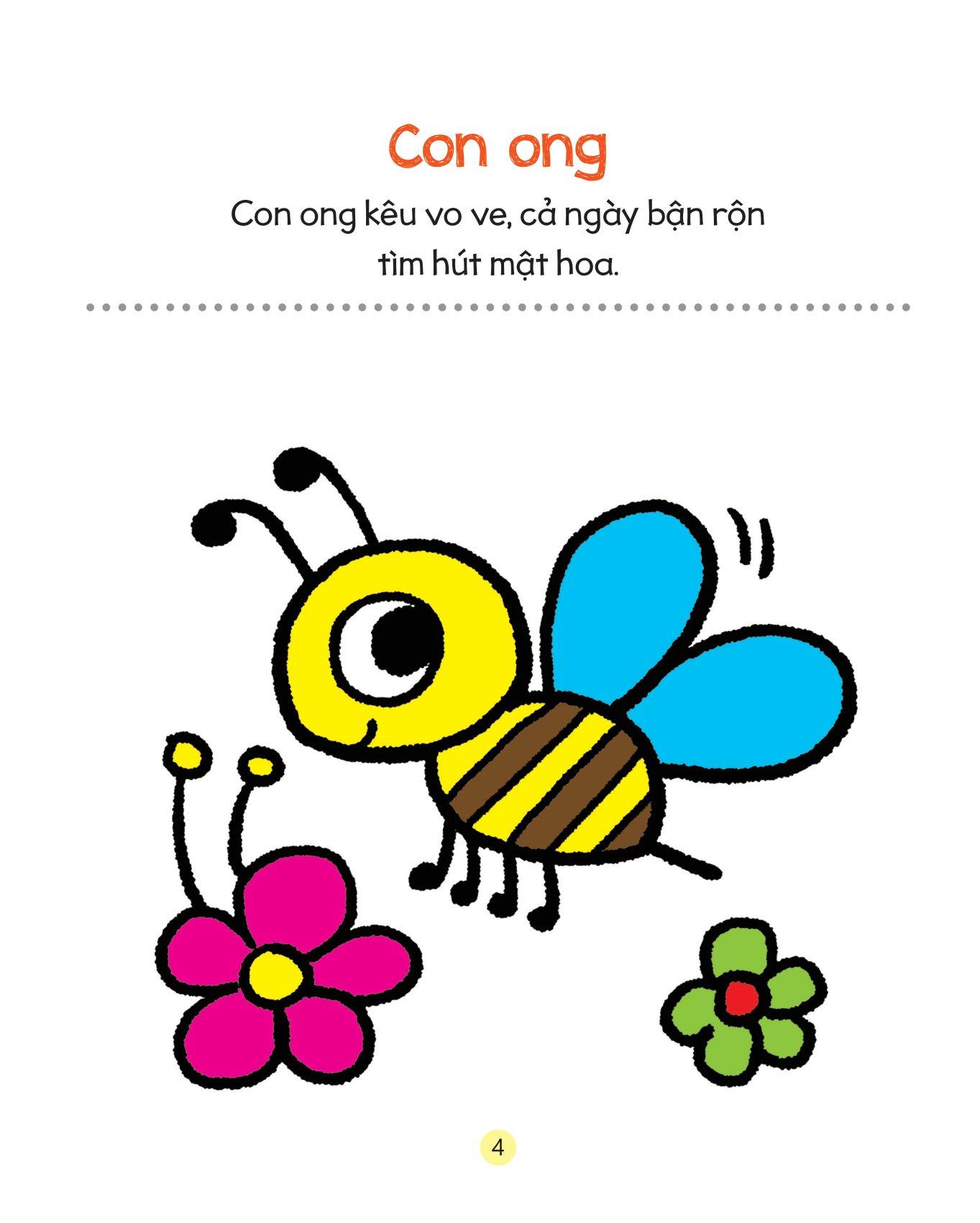 Tô Màu Sáng Tạo - Phát Triển Trí Não - Cấp Độ 1